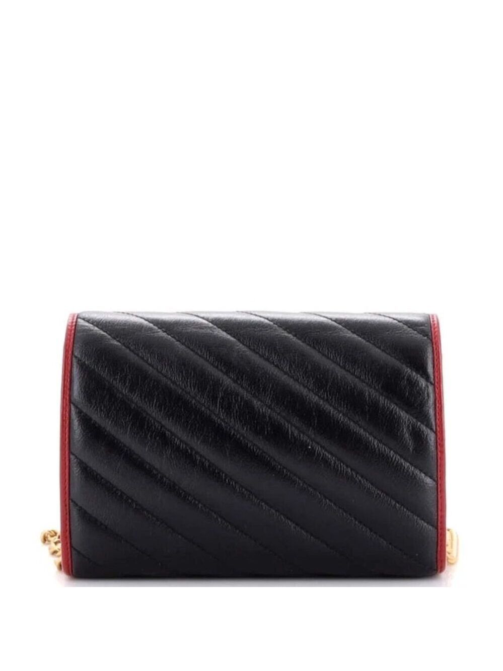 Gucci GG Marmont Chain Wallet Diagonal Quilted Leather Mini reb-758-091725 - Picture 2 of 6